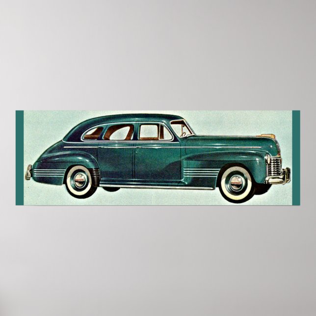 1941 Deluxe Torpedo four-door sedan Poster (Front)