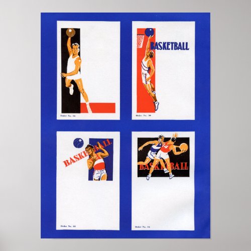 1941 Don Spencer Basketball Poster 1