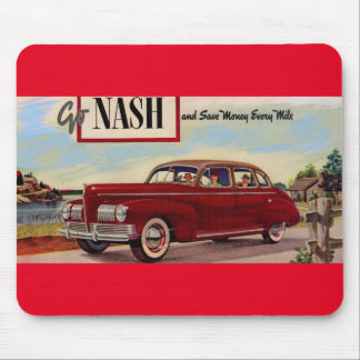 1941 Nash automobile ad Mouse Pad