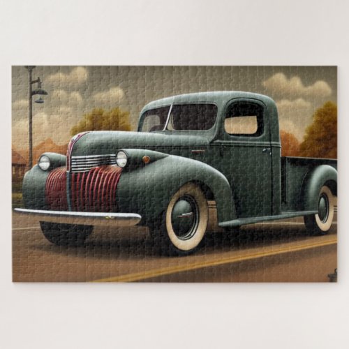 1941 Pickup Truck classic car Jigsaw Puzzle