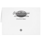 1941 PONTIAC 2 CARDS (Back Horizontal)