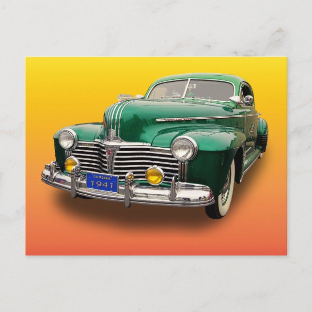 1941 PONTIAC POSTCARD (Front)