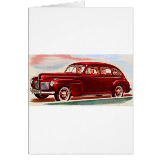 1941 red Mercury 8 Cards