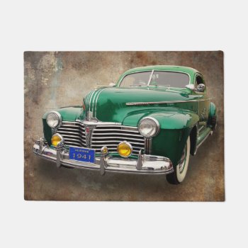 1941 Vintage Car Doormat by CNelson01 at Zazzle