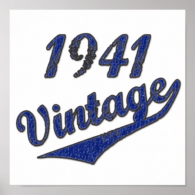 1941 Vintage Poster (Front)