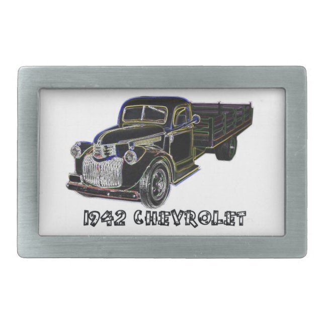 1942 Chevrolet Truck Belt Buckle (Front)