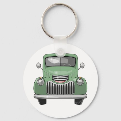 1942 Chevy Pickup Truck Keychain