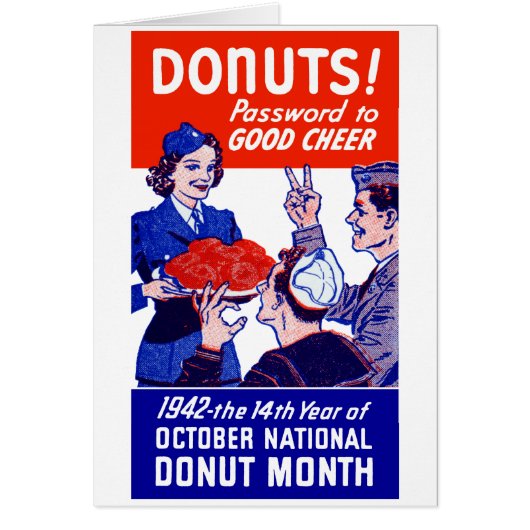 1942 Donut Month Cards (Front)