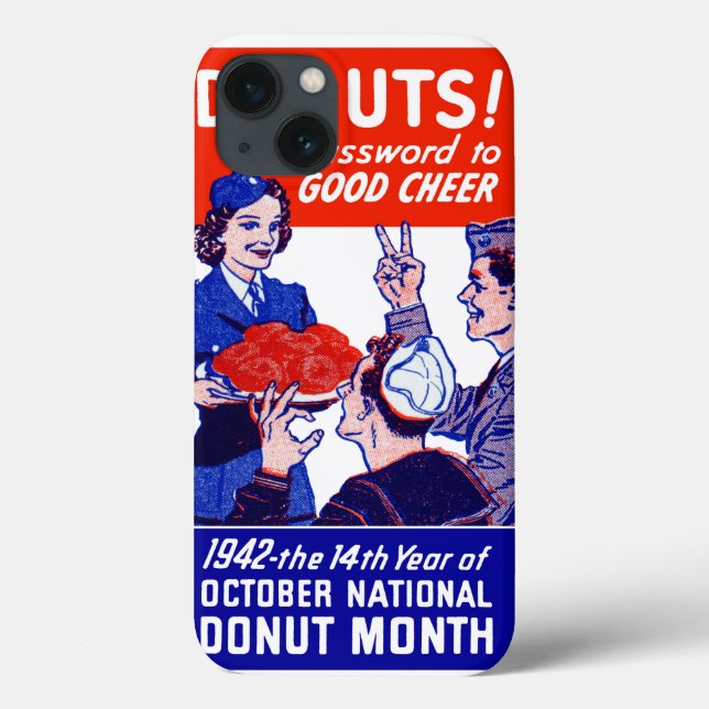 1942 Donut Month Case-Mate iPhone Case (Back)
