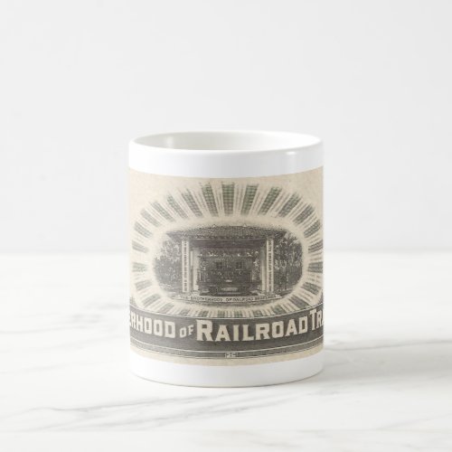 1942 Letterhead Brotherhood of Railroad Trainmen Coffee Mug