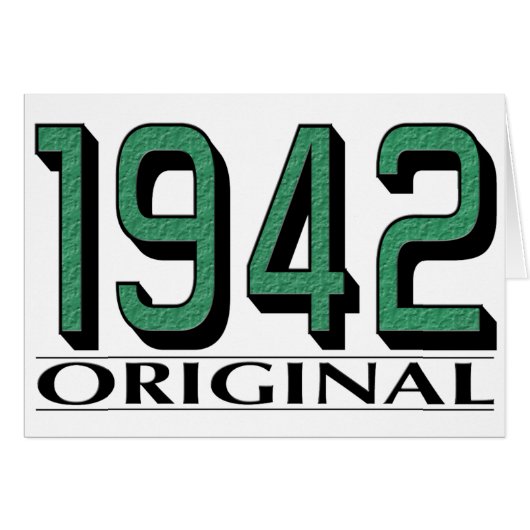 1942 Original Cards (Front Horizontal)