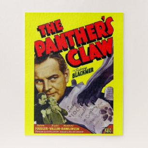 1942 The Panther’s Claw movie poster Jigsaw Puzzle