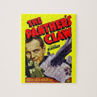 1942 The Panther’s Claw movie poster Jigsaw Puzzle