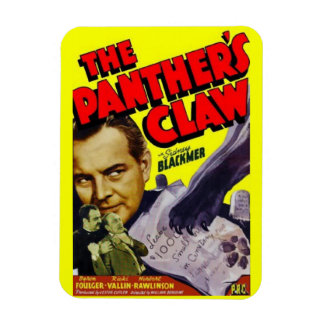 1942 The Panther’s Claw movie poster Magnet