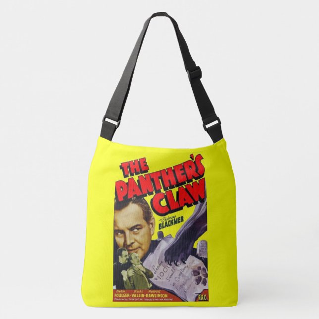 1942 The Panther’s Claw movie poster print Crossbody Bag (Front)