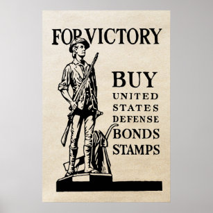 Seven $100 United States Defense Savings Bond Stamp Book, WWII