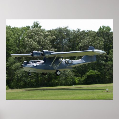 1943 Consolidated PBY_5A Catalina Poster