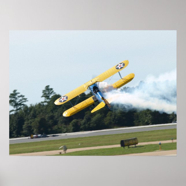 1943 Stock Stearman PT-17. Poster (Front)