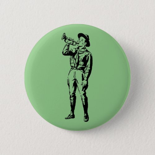 1943 Vintage Boy Scout Ad Button