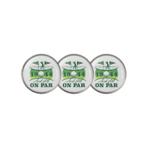 1944 80th Birthday Golf Humor Ball Marker