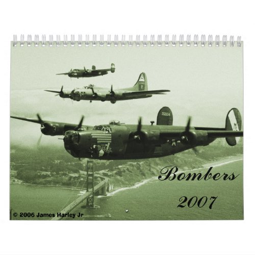 1944 Bombers 2007  2006 James Harley Jr Calendar