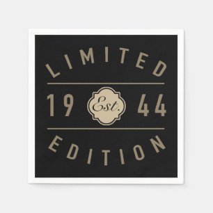 1944 Limited Edition 80th Birthday Napkins