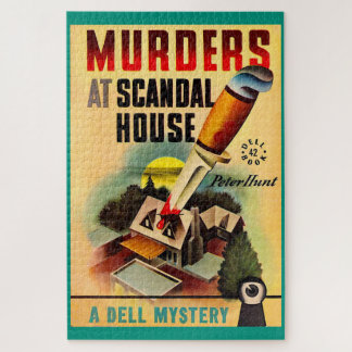 1944 Murders At Scandal House Jigsaw Puzzle