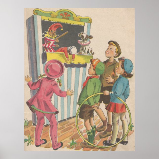 1944 Nursery Rhyme Book image Poster (Front)