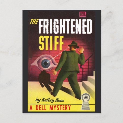  1944 The Frightened Stiff cover Postcard
