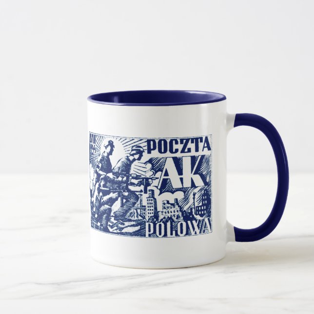 1944 Warsaw Uprising Mug (Right)