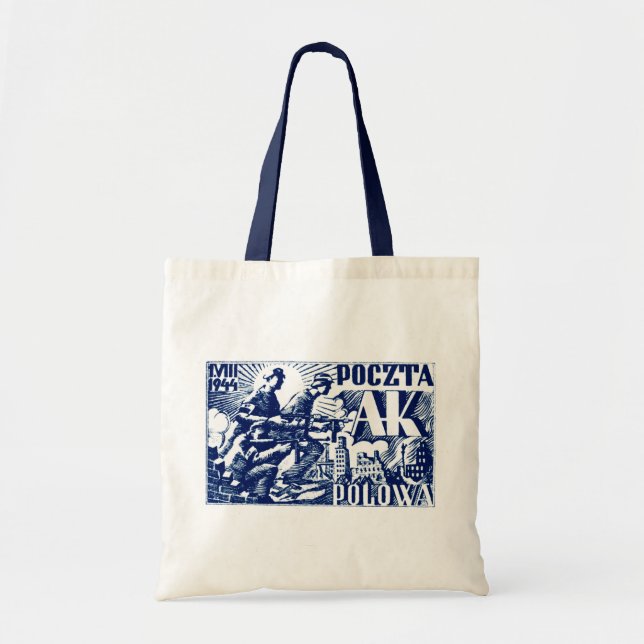 1944 Warsaw Uprising Tote Bag (Front)