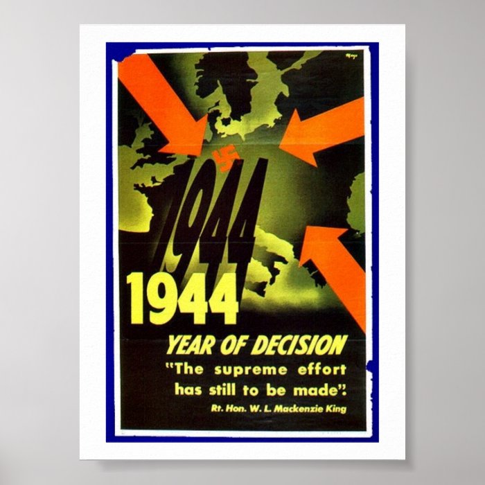 1944 Year Of Decision Posters