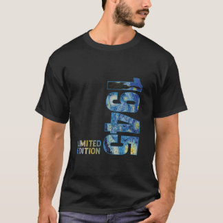 1945 Birthday Vincent Van Gogh Starry Night T-Shirt