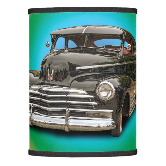 1945 VINTAGE CAR LAMP SHADE