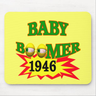 1946 Baby Boomer T-shirts Gifts Mouse Pad