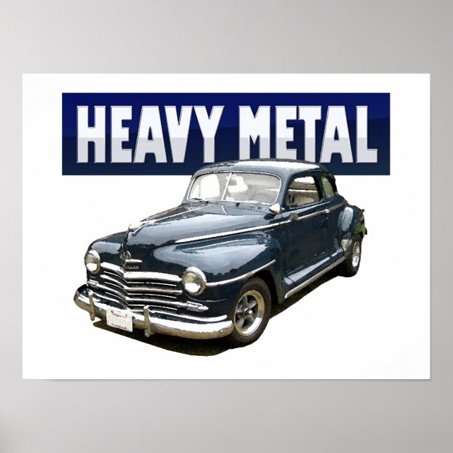 1946 Plymouth coupe Poster (Front)