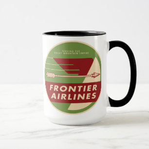 1946 Vintage Frontier Airlines Logo Mug