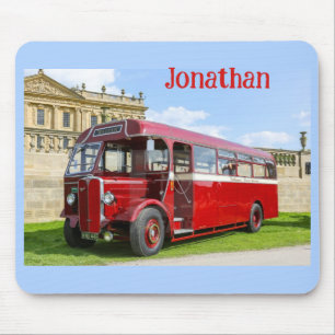 1946 Vintage Walter Bus Personalized Mouse Pad