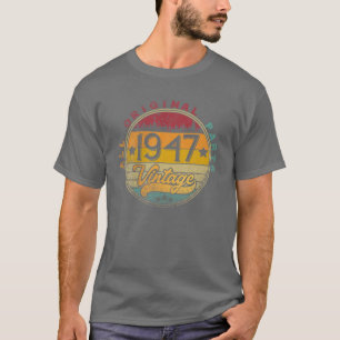 1947 75Th Birthday Gift 75 Years Old Vintage Retro T-Shirt