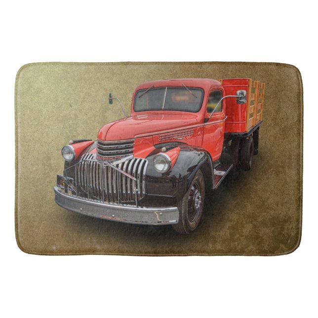 1947 CHEVROLET STAKE TRUCK BATHROOM MAT (Front)