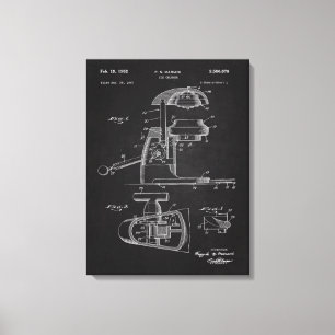 1947 Ice Crusher Art Canvas Print