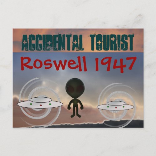 1947 Roswell postcard