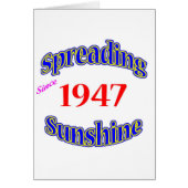 1947 Spreading Sunshine (Front)