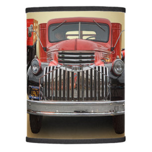 1947 VINTAGE TRUCK LAMP SHADE