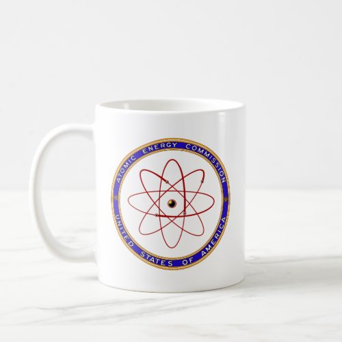 1948 Atomic Energy Commission Vintage Logo Coffee Mug