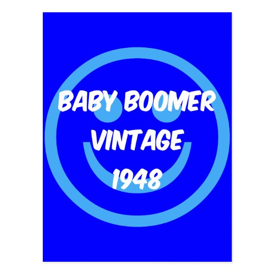 1948 baby boomer postcard