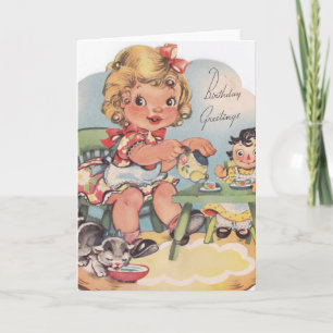 1948 Birthday Greetings Card