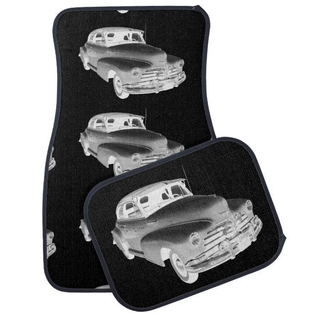 1948 Chevrolet Fleetmaster Antique Car Art Floor Mat (Set)
