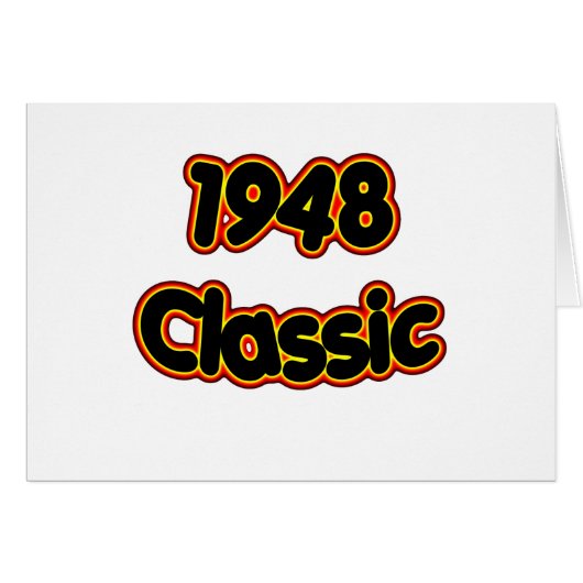 1948 Classic Cards (Front Horizontal)