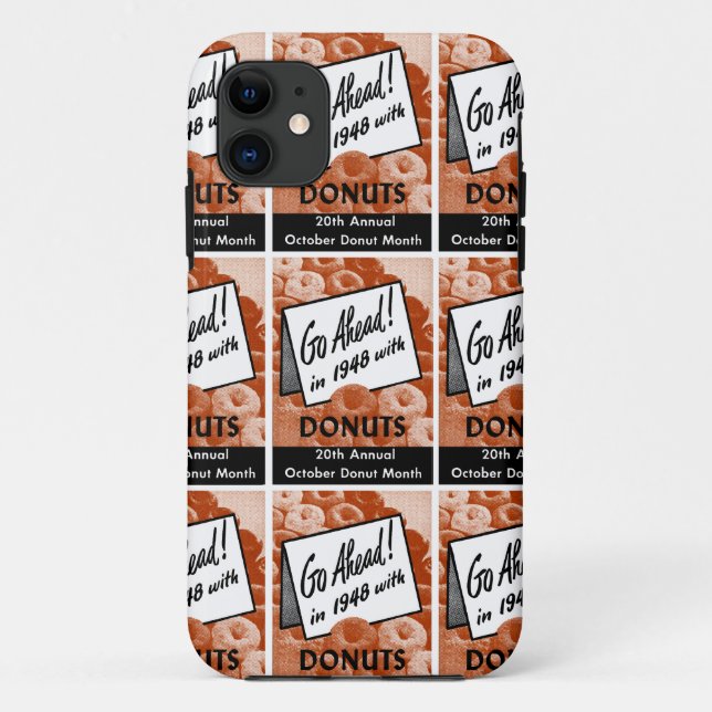 1948 Donut Poster Case-Mate iPhone Case (Back)